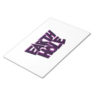 Earth Hole Notizblock
