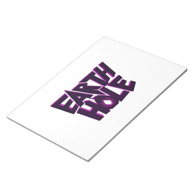 Earth Hole Notizblock (angewinkelt)