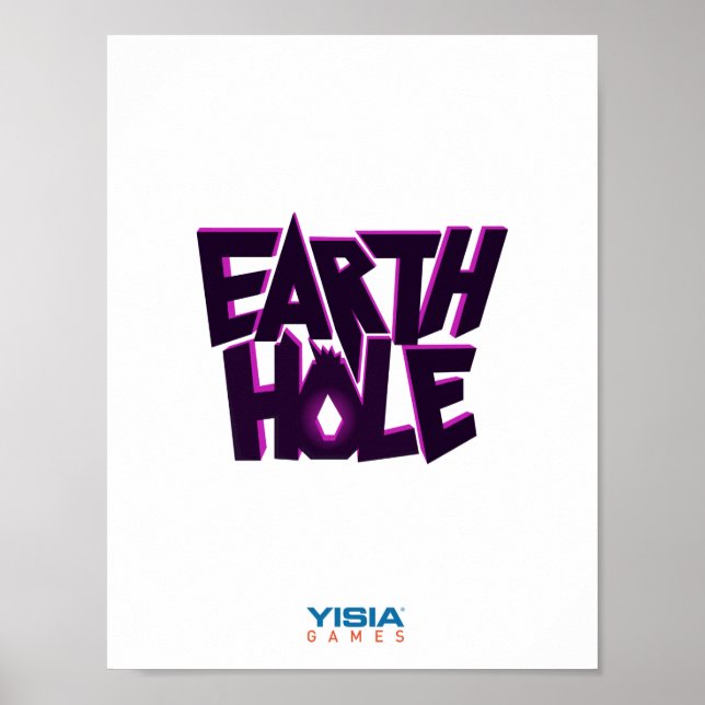 Earth Hole Poster (Vorne)