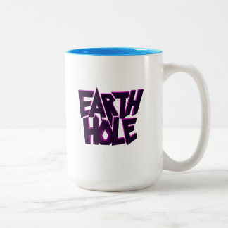 Earth Hole - Zwei-Tone-Kaffee-Tasse Zweifarbige Tasse