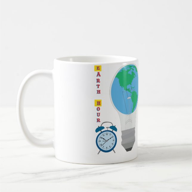 Earth Hour Kaffeetasse (Links)