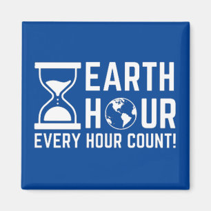 Earth Hour Magnet