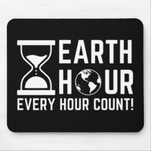 Earth Hour Mousepad