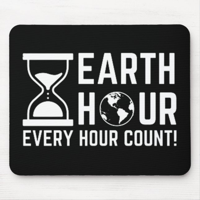 Earth Hour Mousepad (Vorne)