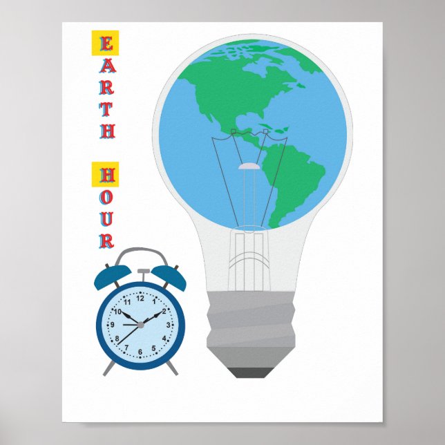 Earth Hour Poster (Vorne)