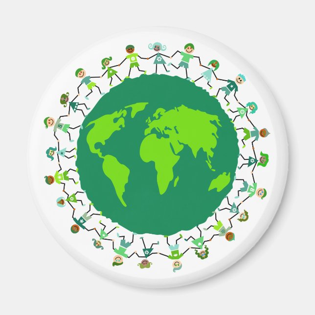 Earth Kids Magnet (Vorne)
