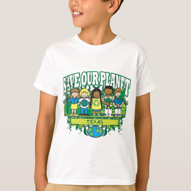 Earth Kids Texas T-Shirt (Vorderseite)