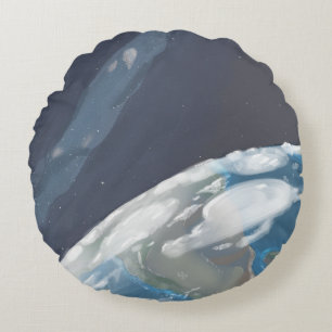 Earth-Kissen Rundes Kissen