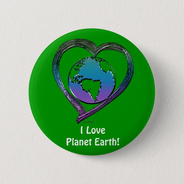 EARTH LOVER Series Button (Vorderseite)
