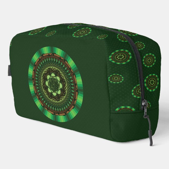 Earth Mandala Dopp Kit Waschbeutel (Rechte Ecke)