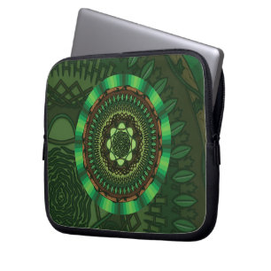 Earth Mandala Laptop Case