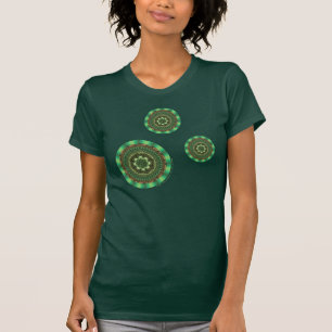 Earth Mandala Women's Dark Shirt
