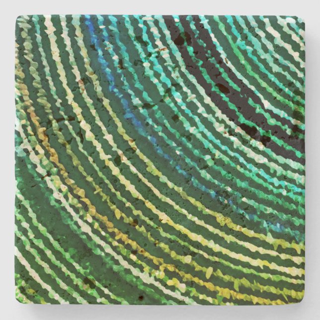 Earth Medley Stone Untersetzer - Grassland (Vorderseite)