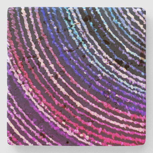 Earth Medley Stone Untersetzer - Twilight Magic (Vorderseite)