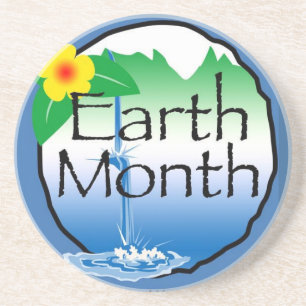 Earth Month Untersetzer