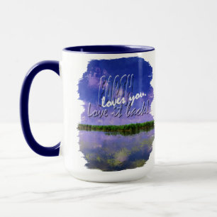 Earth Our Zuhause Blue Summer Sky Sky and Water Tasse
