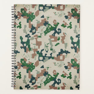 Earth Pixel Woodland  Planer