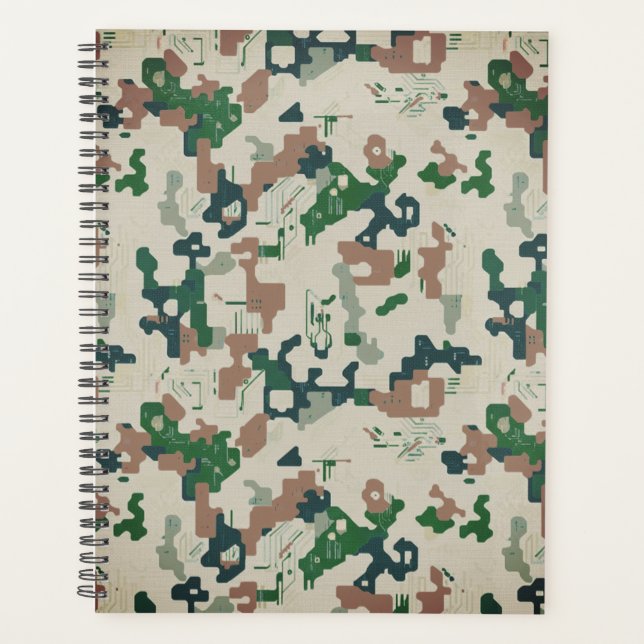 Earth Pixel Woodland  Planer (Vorderseite)