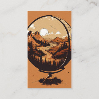 Earth & Quill Wing Graphic T-Shirt – Nature & Imag Visitenkarte