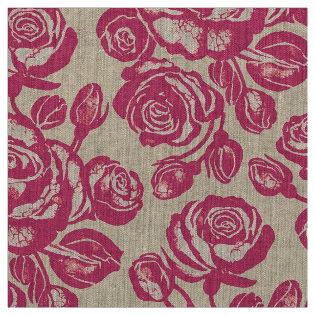 Earth Rose Pink Stoff (Muster)