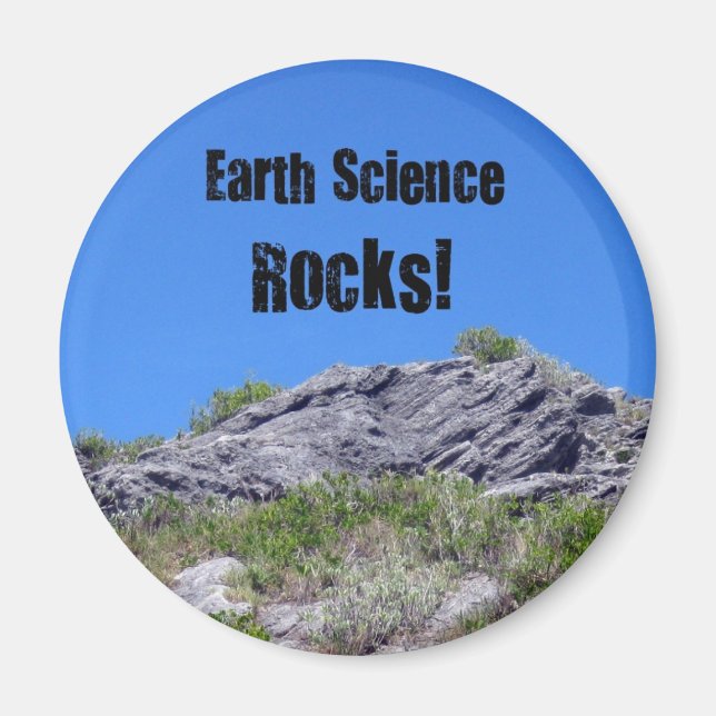 Earth Science Rocks! Magnet (Vorne)