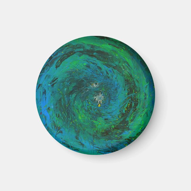 Earth Sea Spirits Magnet (Vorne)