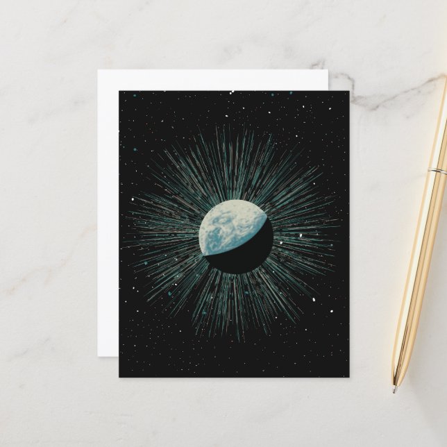 Earth Shine (Vorderseite/Rückseite Beispiel)