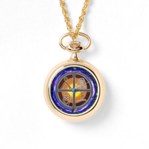 Earth Signs Necklace Watch Armbanduhr