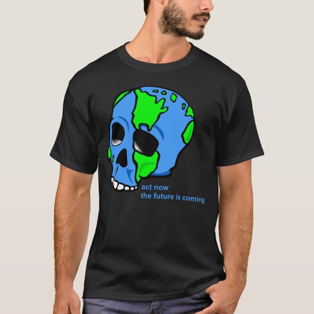 Earth Skull T-Shirt (Vorderseite)