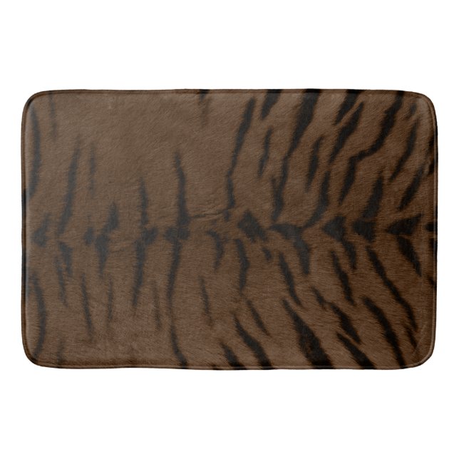 Earth Tiger Skin Print Badematte (Vorderseite)