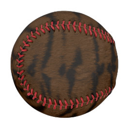Earth Tiger Skin Print Baseball