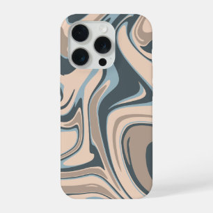 'Earth Tone Marble Swirl' iPhone 15 Pro Hülle