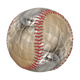 Earth Tones Abstrakt Moderne Fraktal Art Textur Baseball