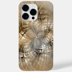 Earth Tones Abstrakt Moderne Fraktal Art Textur Case-Mate iPhone 14 Pro Max Hülle