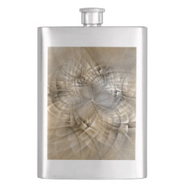 Earth Tones Abstrakt Moderne Fraktal Art Textur Flachmann