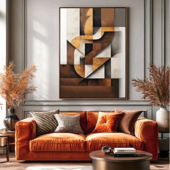 Earth Tones and Collage Poster (Von Creator hochgeladen)