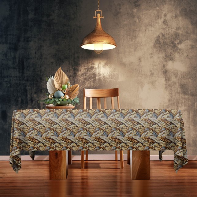 Earth Tones Christmas Merry Pattern#21 ID1009 Tischdecke (Von Creator hochgeladen)