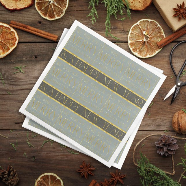 Earth Tones Christmas Pattern#35b ID1009 Serviette (Von Creator hochgeladen)