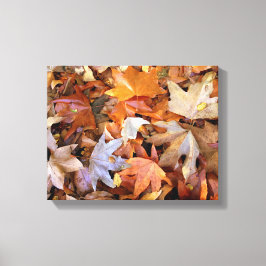 Earth Tones Herbstlaubs Leinwand Mauer Kunst