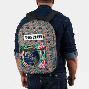Earth Vibes von Kenneth Yoncich Bedruckter Rucksack