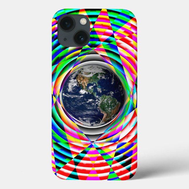 Earth Vibes von Kenneth Yoncich Case-Mate iPhone Hülle (Rückseite)