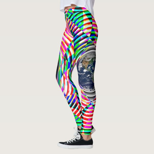 Earth Vibes von Kenneth Yoncich Leggings (Links)