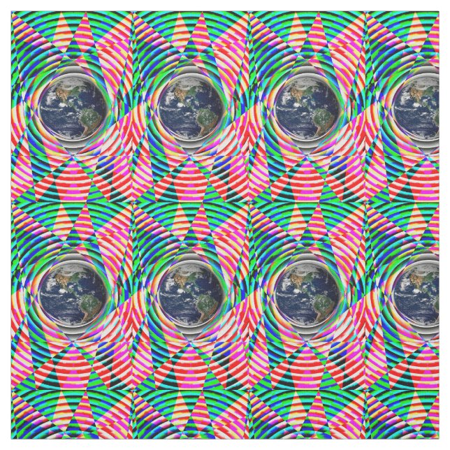 Earth Vibes von Kenneth Yoncich Stoff (Muster)