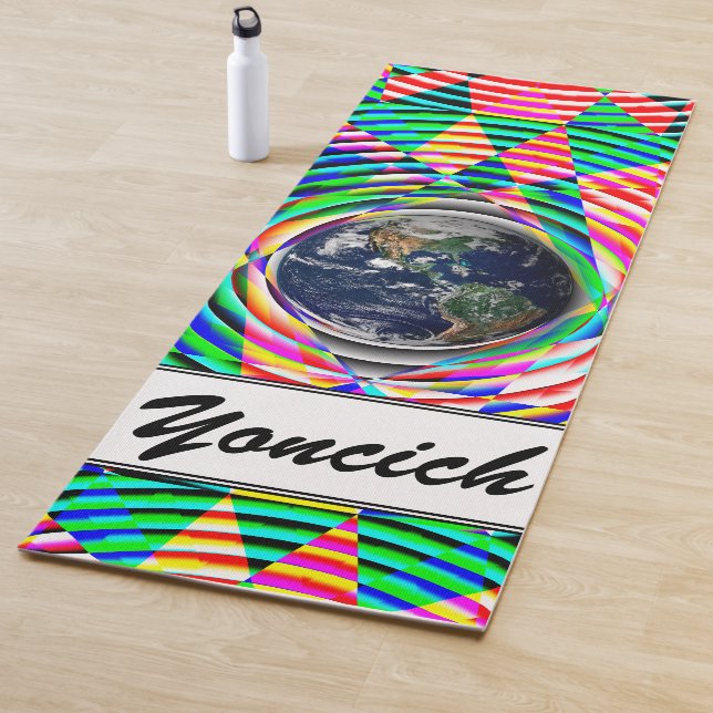 Earth Vibes von Kenneth Yoncich Yogamatte (Beispiel)