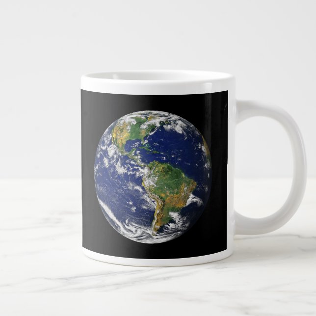 EARTH VOM RAUM Custom 20oz Riesengroße Tasse (Rechts)