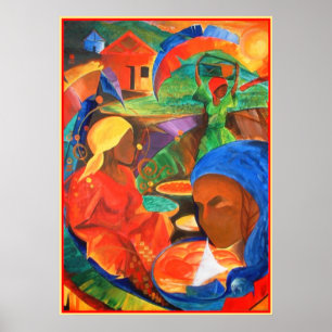 Earth Wind Fire 3 Soule 1 Herz Poster