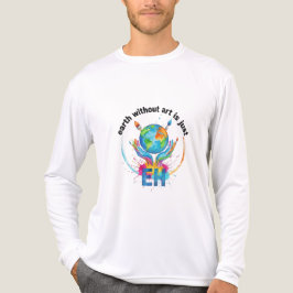 Earth Without Art Is Just eh creative artist gift Tri-Blend Shirt