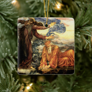 Earthbound von Evelyn De Morgan, viktorianische Ku Keramikornament