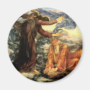 Earthbound von Evelyn De Morgan, viktorianische Ku Magnet