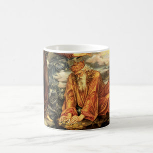Earthbound von Evelyn De Morgan, viktorianische Ku Tasse
